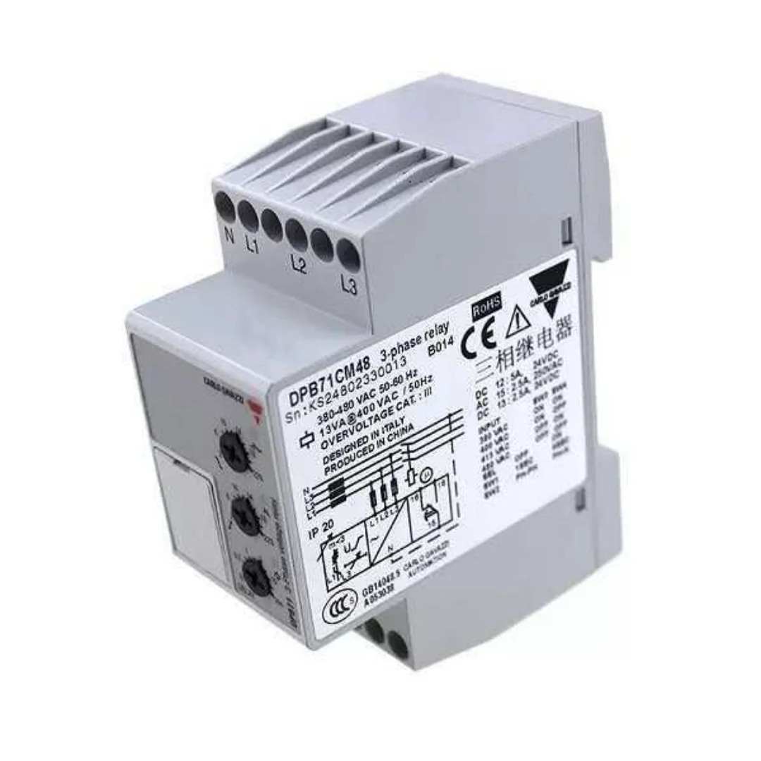 DPB71CM48B014T Swiss Jiale three-phase voltage relay overvoltage and undervoltage phase sequence protector