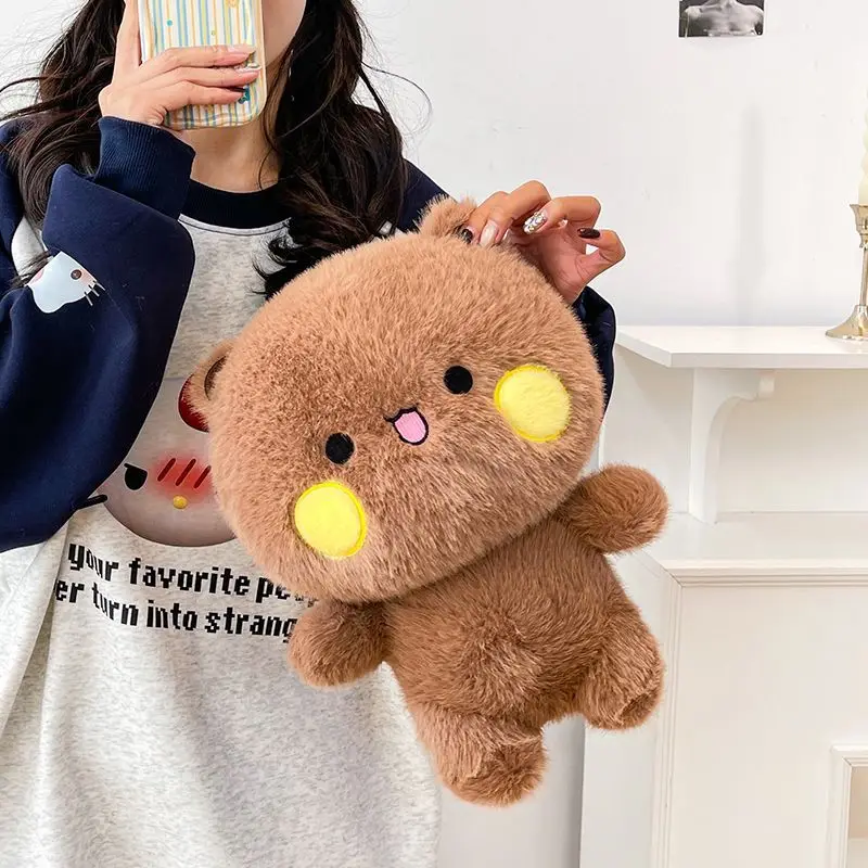 핫 세일 25-60cm 판다 부부와 이에르 플러시 토이 만화 판다 부부와 두두 플러시 인형 부드러운 충전 베개 귀여운 생일 선물