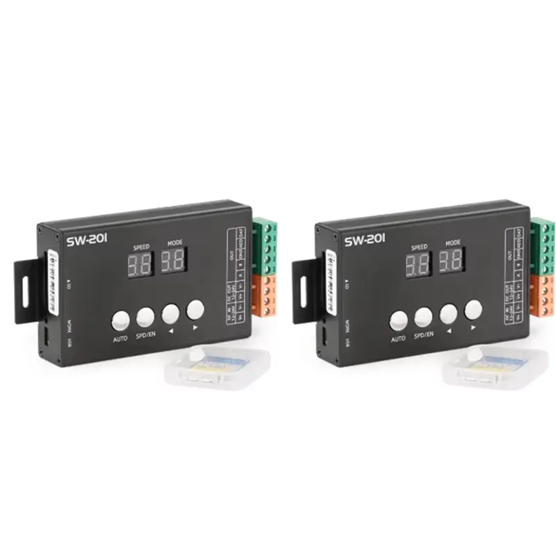 【PHONE ACCESSORY】2X SW201 DMX512 Address Code Writer, TM512/SM16512/ UCS512/GS8512 Etc Address Writer, For DMX512 Code Writers