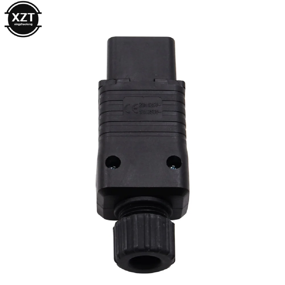 IEC 320-C19 Power Connector 16A AC Power Cable Flexible Wire Connection Connector PDU/UPS Detachable Plug