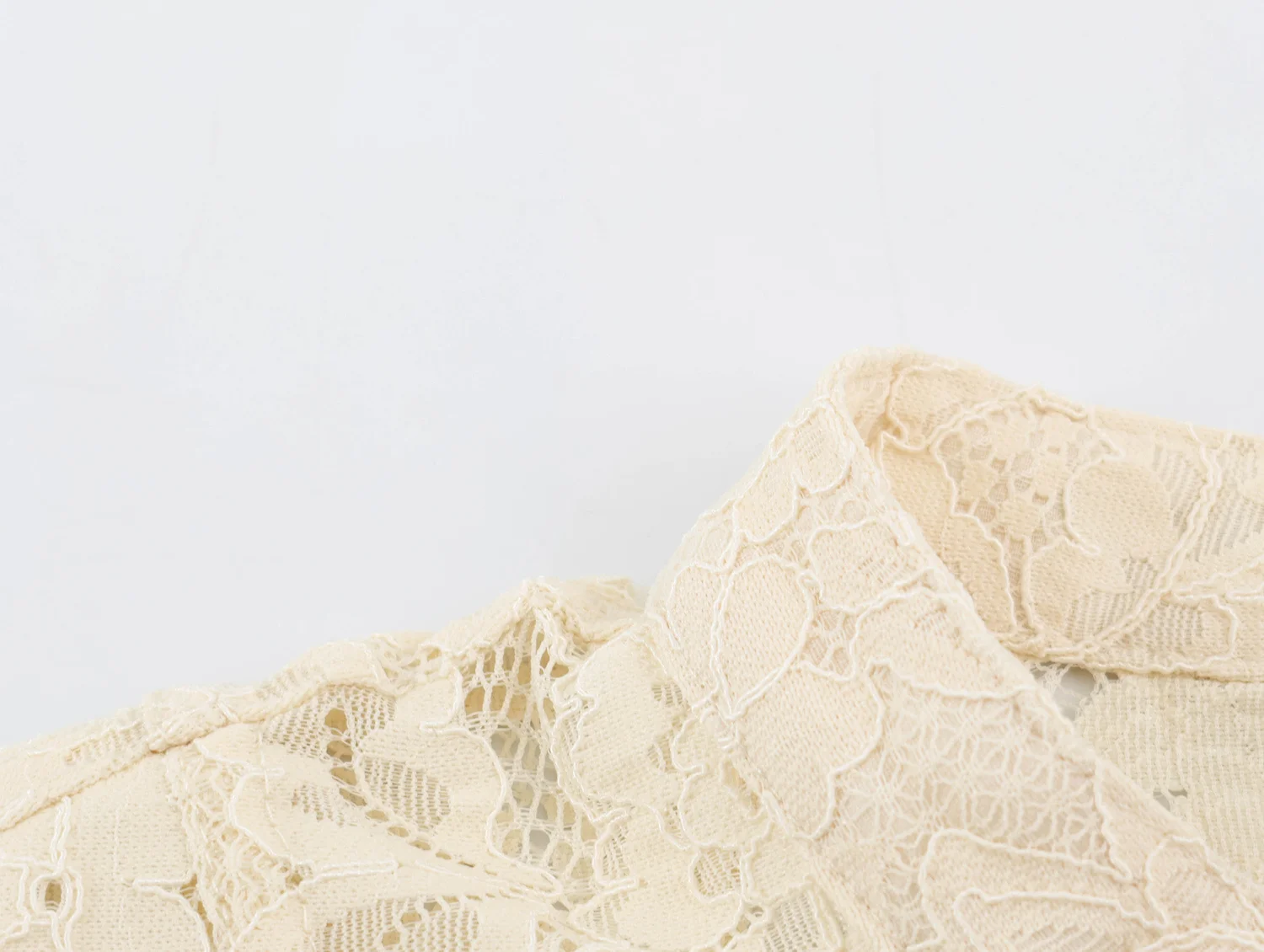 Damenmode Spitzenjacken Freizeit Langarm Stehkragen Doppelreihige Mäntel Elegante Schicke Herbst-Urlaubs-Oberbekleidung – Detail 11