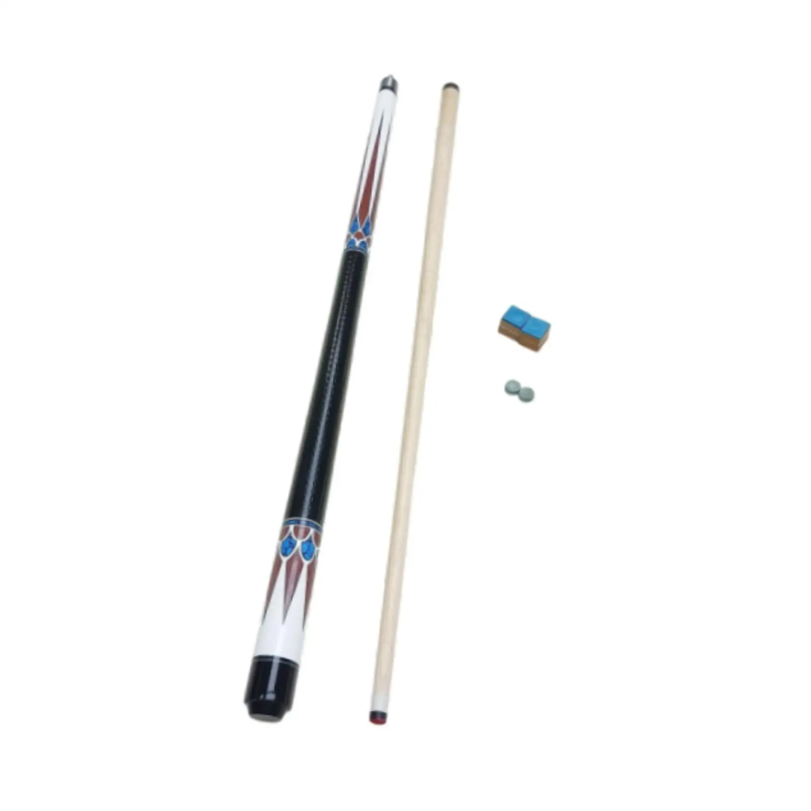 

Портативный кий для бассейна, 1/2 дерева, для соревнований, тренировочный кий, головка для клюшки, 11 мм