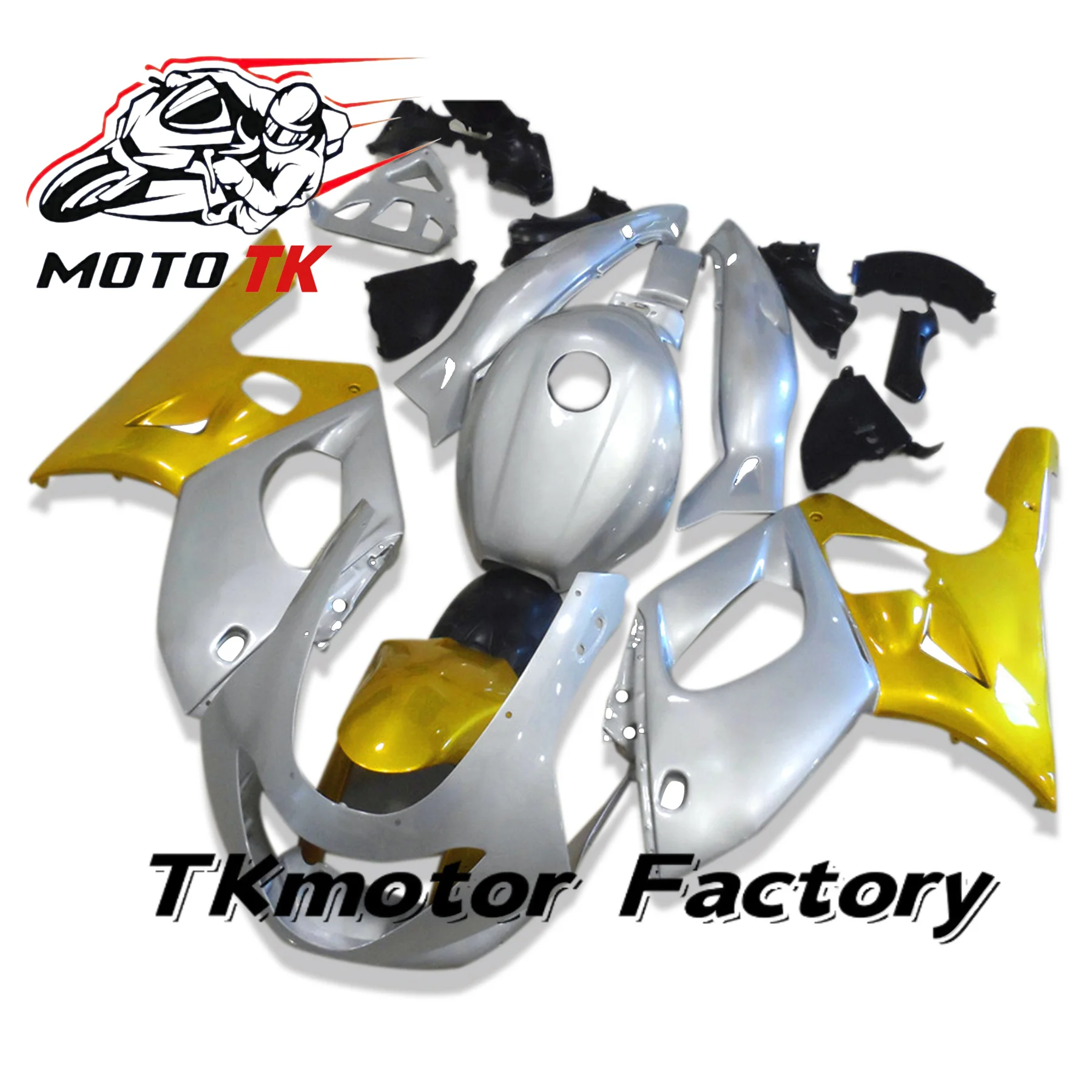 Motorcycle Bodywork Fairing Kit For Yamaha YZF600 1997-2007 07 06 05 04 03 02 01 00  Sturdy ABS  Molded Plastic Parts 1998 1999