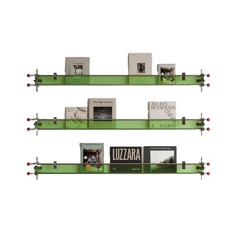 Wall Shelf Magazine Racks Furniture Creativity Nordic Display Magazine Racks Storage Metal Furniture Estanterías MHSNJ