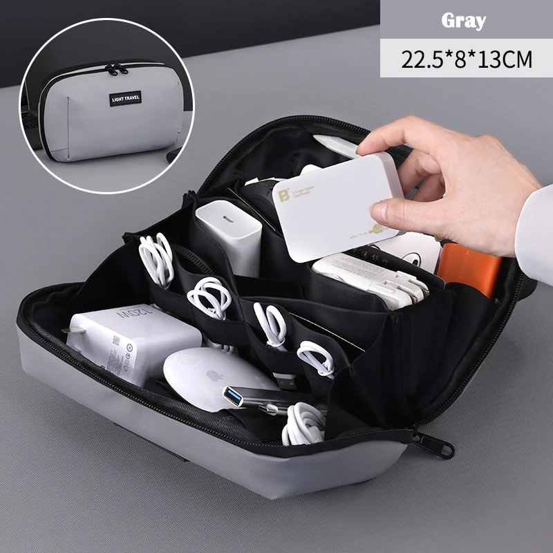 

Digital Storage Bag Travel Data Cable Power Bank Electronic Product Equipment Hard Drive Protection Bag Portable Storage Bag