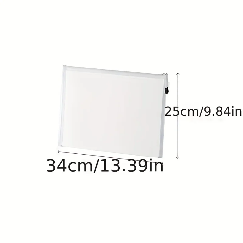 2 A4/A5/A6 mesh zipper bags, file bags, waterproof zipper folders, school office supplies, pencil cases, 1 makeup bag