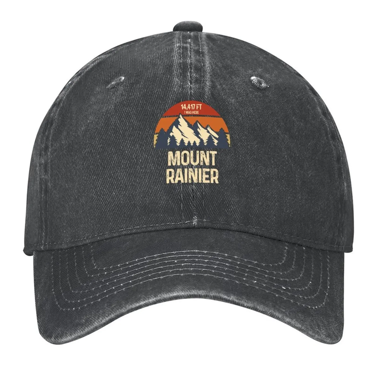 

Mount Rainier Climbing Baseball Cap foam party Hat beach hat Thermal Visor fun hats For Men Women's