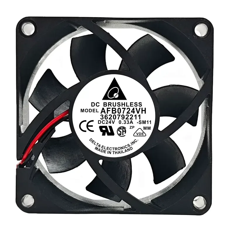 New Delta AFB0724VH AFB0724HH AFB0724VHD AFB0724HHB AFB0724HC AFB0724VHA 24V Inverter 70x25mm Cooling Fan for Delta