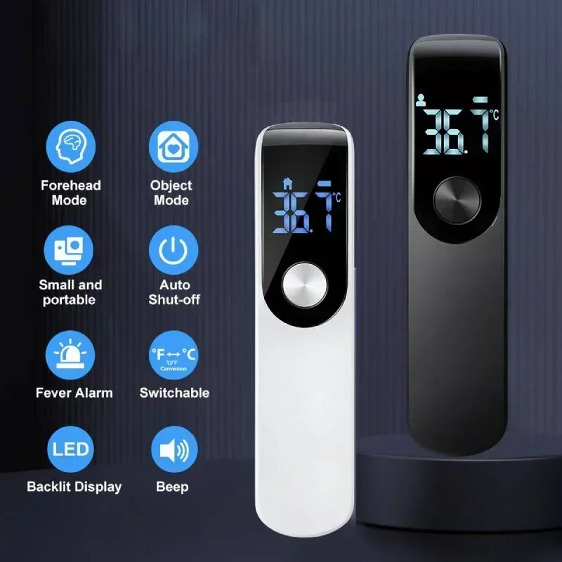 Non-contact Laser Body Temperature Ear Thermometer Infrared Fever Thermometer Medical Household Digital LCD Infant Adult