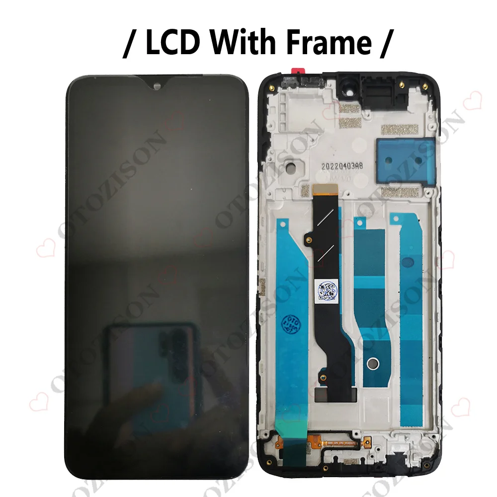 Incell For Infinix Note 12 Pro 4G LCD With Frame X676B Display Note12 (2023) X676C Screen Touch Digitizer Assembly Replacement