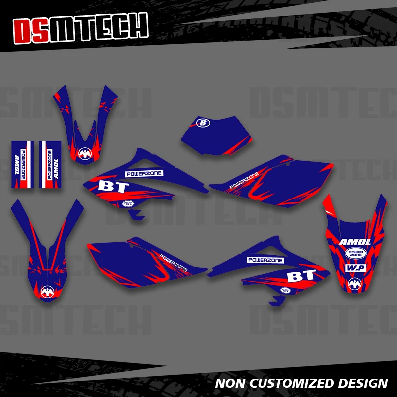 

DSMTECH для BETA RR50 RR 50 2006 2007 2008 2009, полноразмерные графические наклейки, наклейки для мотоцикла, индивидуальное имя 005