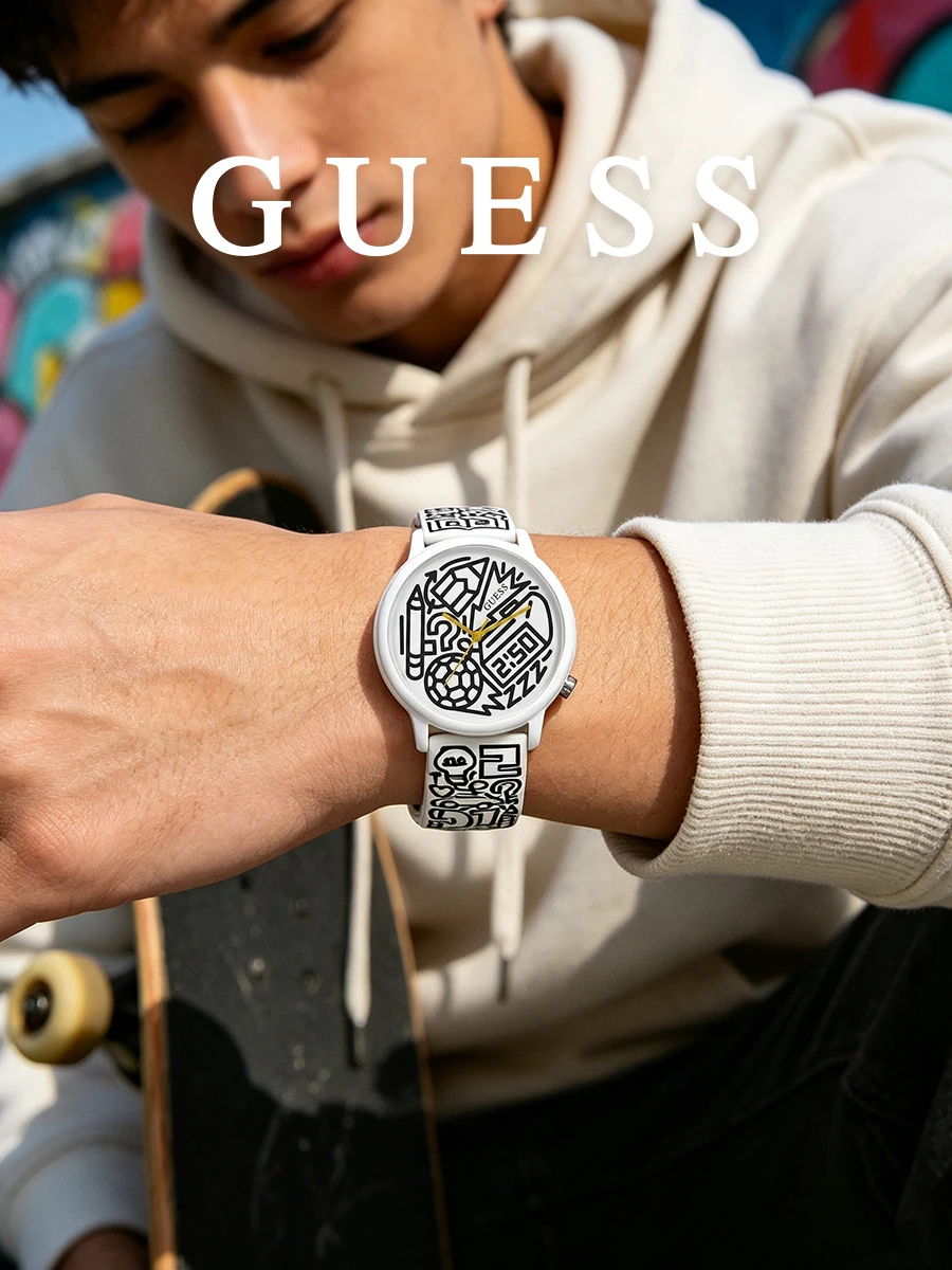 Zegarek kwarcowy unisex z biał – Smartwatch Guess recenzja i cena