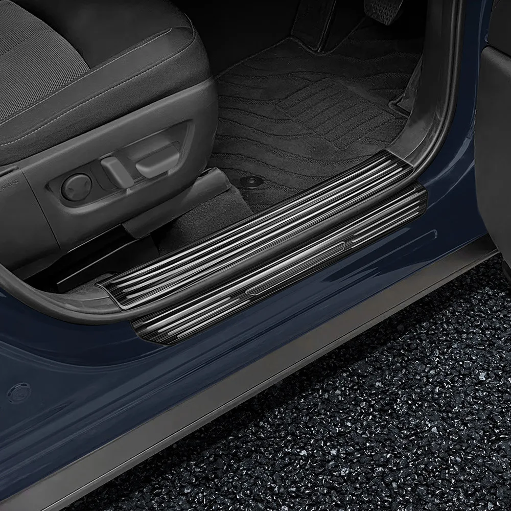 

For Mazda CX-60 CX60 CX 60 2022-2024 Stainless Steel Auto Car Side Door Sill Protector Pedal Cover Trim Scuff Plate Car Styling