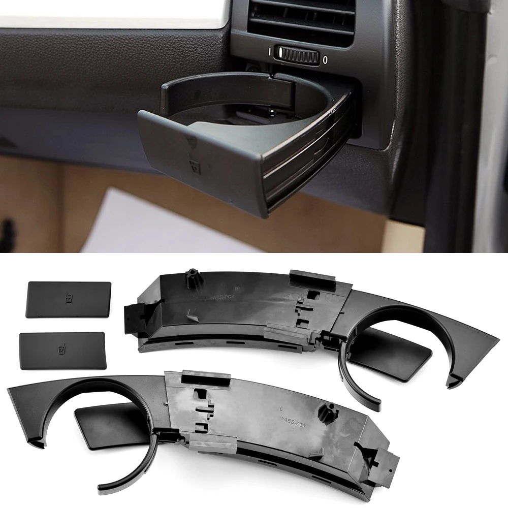 

A Pair Dashboard Cup Holder Front Left + Right For BMW Z4 E85 E86 2003-2008 51457070323 51457070324