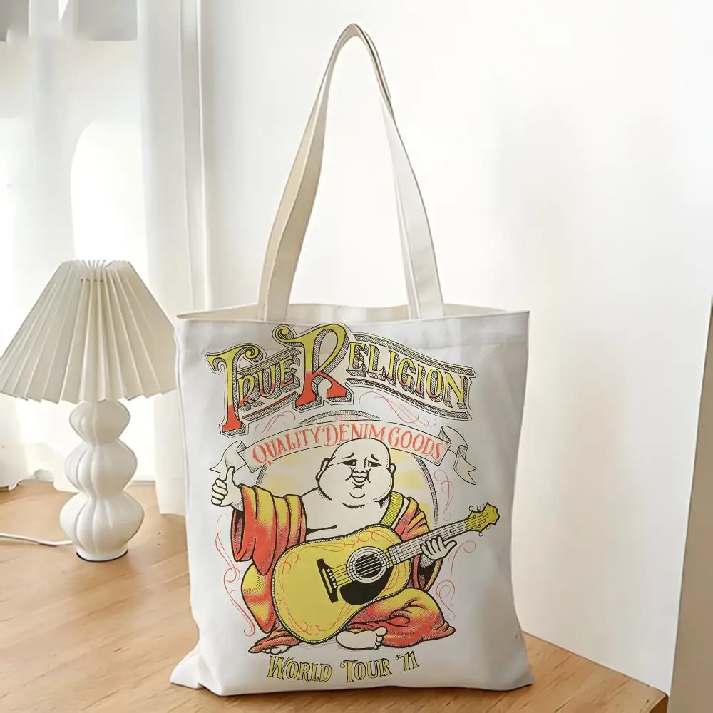 Trendige Denim Religion Aufbewahrungstaschen Canvas-Tragetasche - Festliche Große Handtasche für Picknick, Reisen und Einkaufen – Detail 13