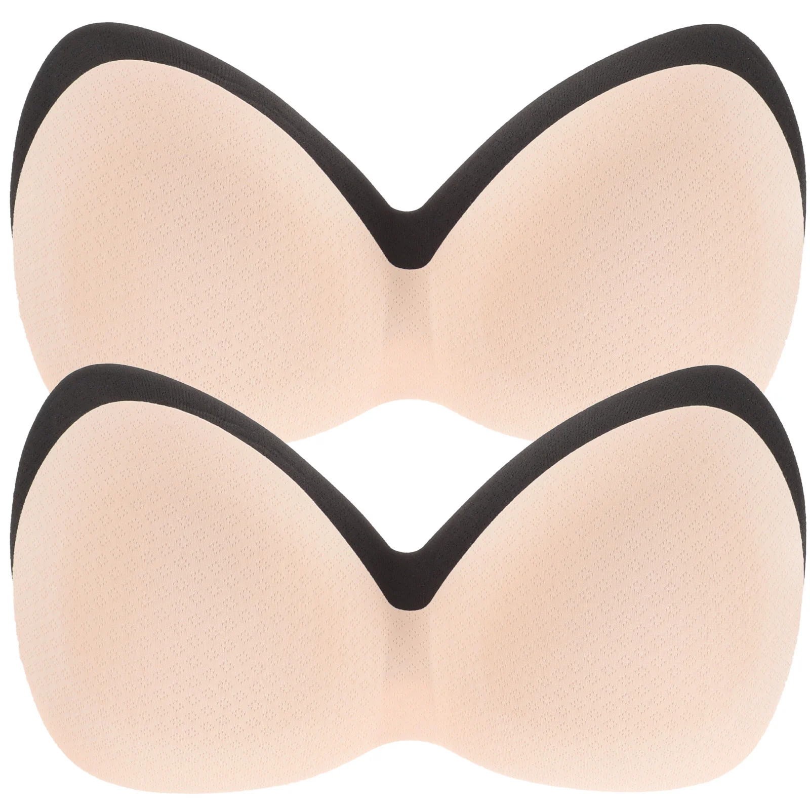 4 Pcs Pads Padding Insert Sports Inserts Replacement Breast Swimsuit Cup Nylon Cups Women's Miss Bras