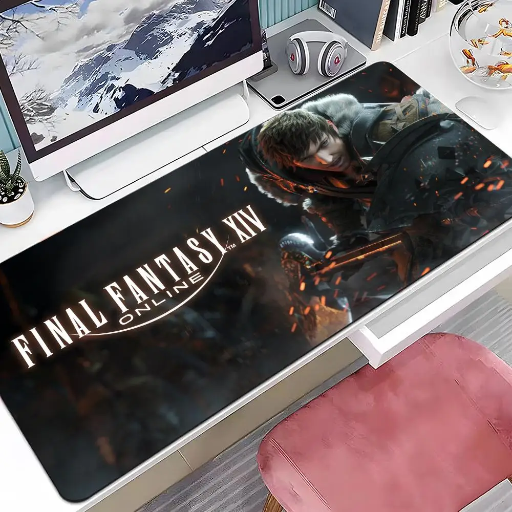 F-Final-L Game F-Fantasy Serious Mouse Pad Multiple Sizes Large Square Computer Office Game Table Mats Rubber Anti-slip Mousepad
