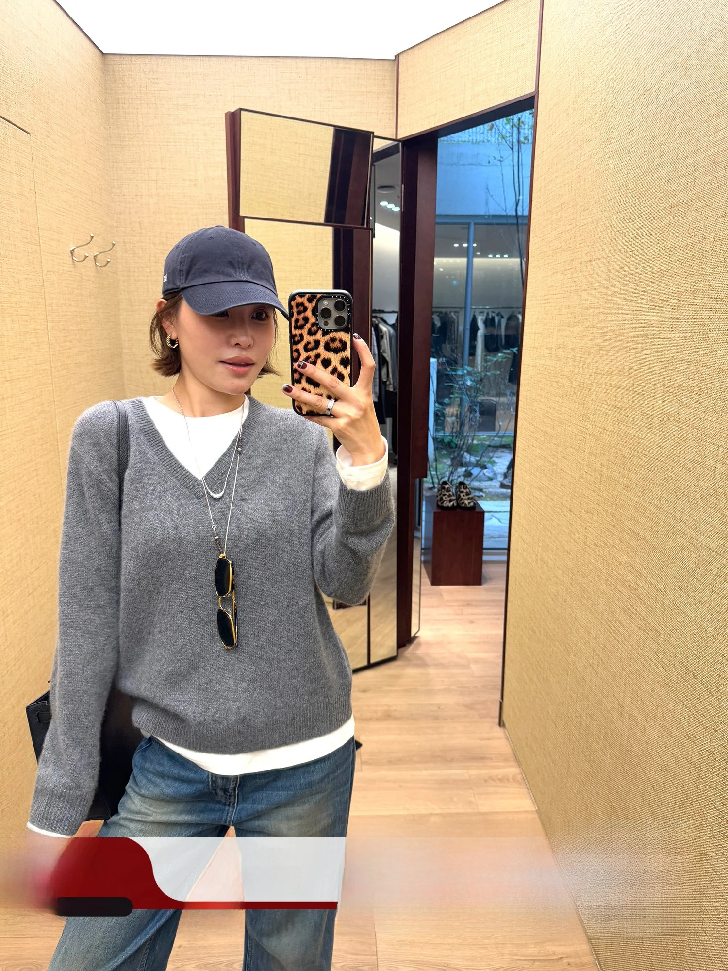 

Women's Knitted Woolen Loose Casual Sle Fake Two-Piece Sweater Korean Faion Autumn Winter Warm Soft V-Ne Long Sve