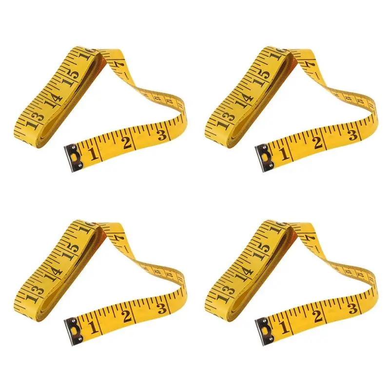 4Pcs 120 Inch Tape Measure Meter Tape Rule Of Tailor.