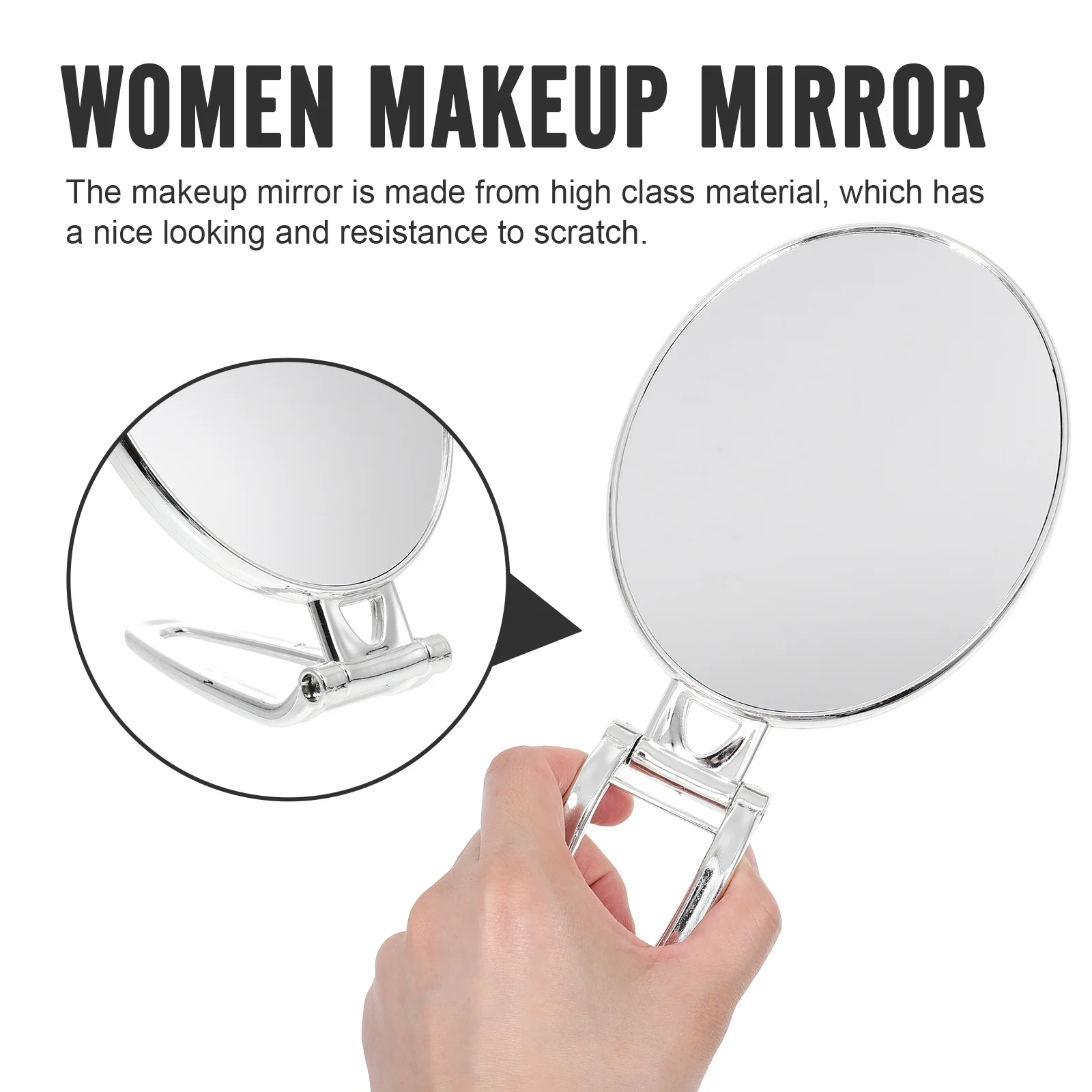 Unique Design Makeup Mirror for Women Tabletop Bathroom Desk Dresser Decoration Makeup Mirror Dresser Decoration
