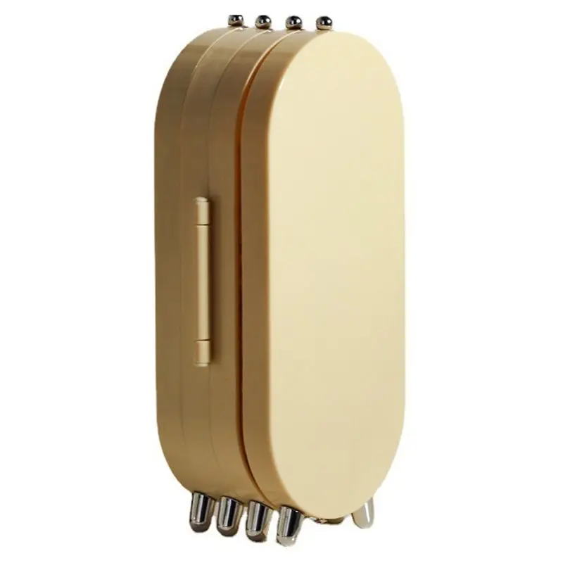 AEE4-Jewelry Storage Box Earring Necklace Bracelet Jewelry Box Home Multi-Function Folding Display Stand