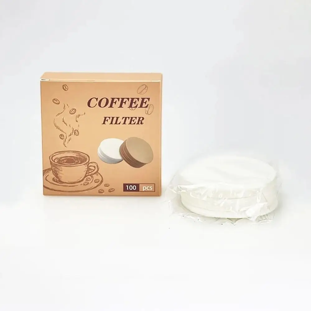 100Pcs 51/53/58mm Coffee Filter Paper Disposable Round Water Filter Papers Universal Espresso Portafilter Accessories