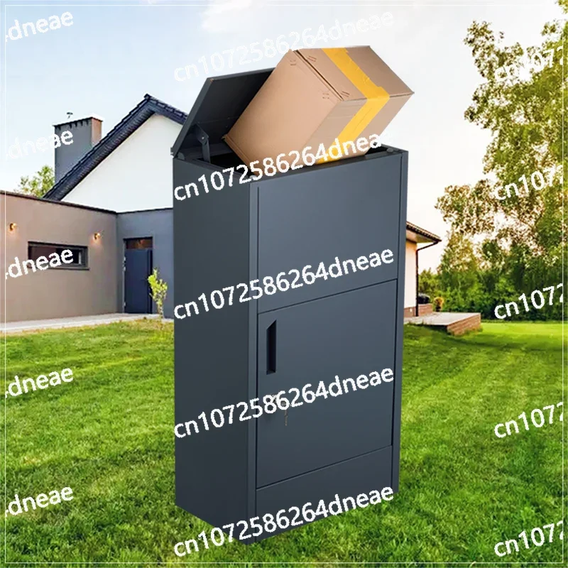 Kotak kurir pintu besar, kotak pengambilan sendiri, kotak paket anti maling untuk luar ruangan, lemari penyimpanan untuk toko/vila, kotak penyimpanan tahan air untuk luar ruangan