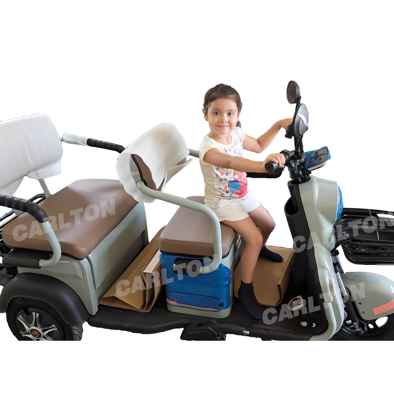 Electric Adult Passenger Electric Tricycle High Power Tricycle 3 Wheel Electric Tricycle Adult Passenger for Family
