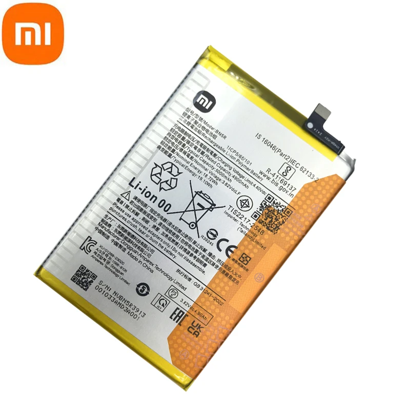 2025 Years New 100% Original BN5R Battery For Xiaomi Redmi A3 Phone Battery 5000mAh + Free Tools Fast Shipping