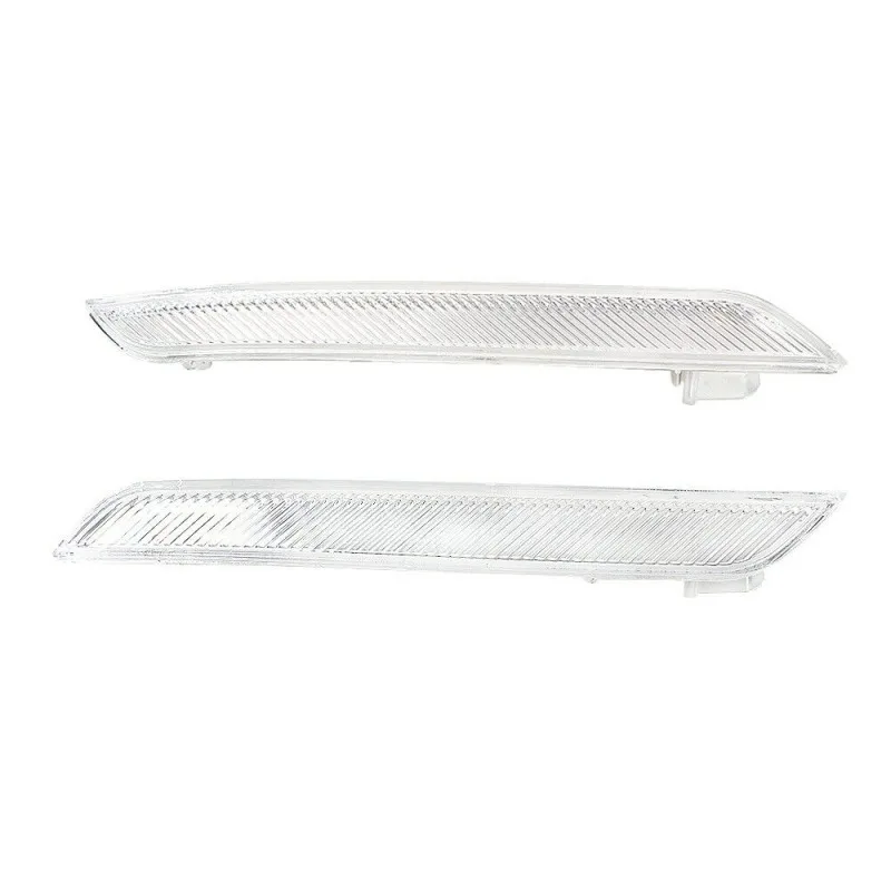

1Pair 63147187087 63147187088 Car Front Bumper Side Marker Reflector Lights Clear White For BMW X6 E71 E72 X5M 2008-2014