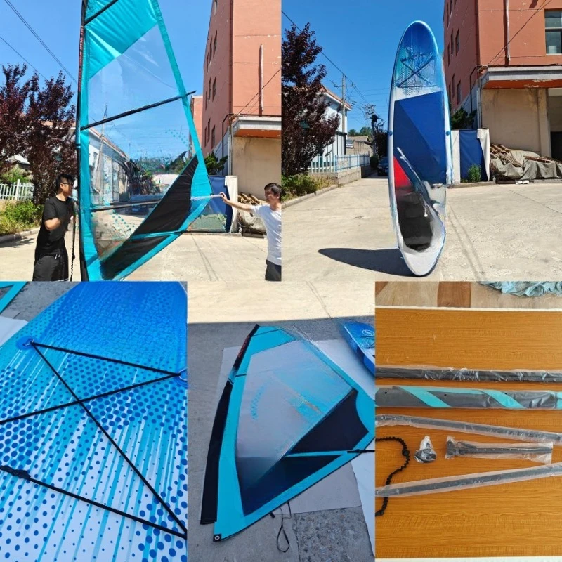 Water Surfing Windsurfing Stand Up Paddle Board Universal Base with Accessories Inflatable Windsurfing Paddle Board Surfboard