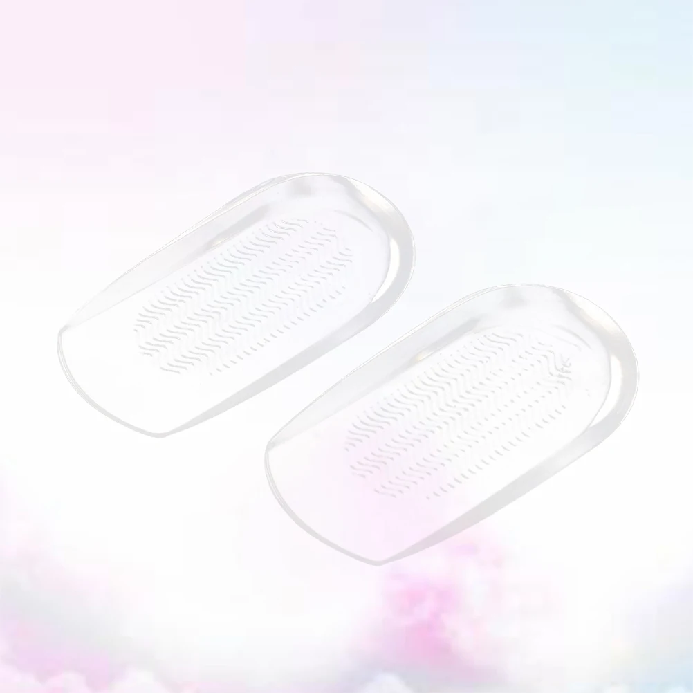 

Heel Pads For High Heel Shoes Pain Relief Anti Blister Foot Care Inserts Half Gel Shoes Insert Insoles Size L