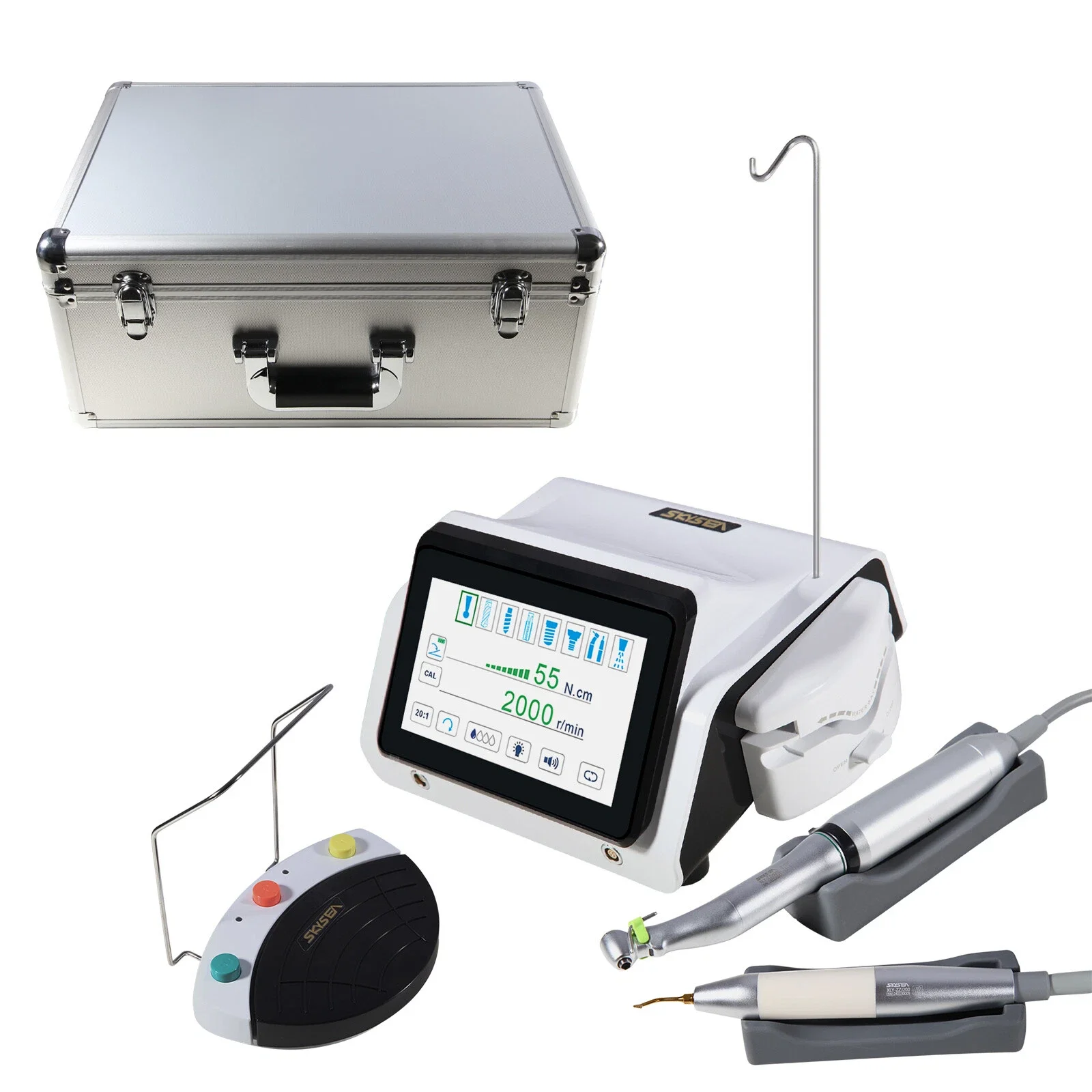 Dental Piezo Surgery & Implant Motor Device 2IN1 SURGIC TOUCH BoneCutter Machine