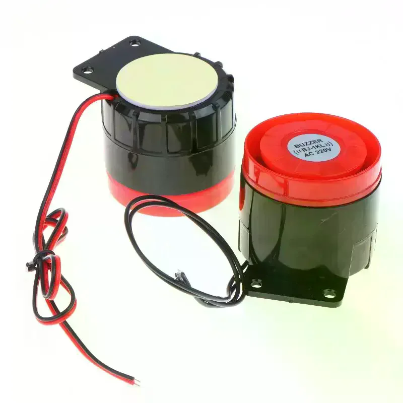 1Pcs High Decibel Sound And Light Alarm 12V 24V 220V Buzzer Anti-theft Audio Electronic Horn Waterproof Dustproof
