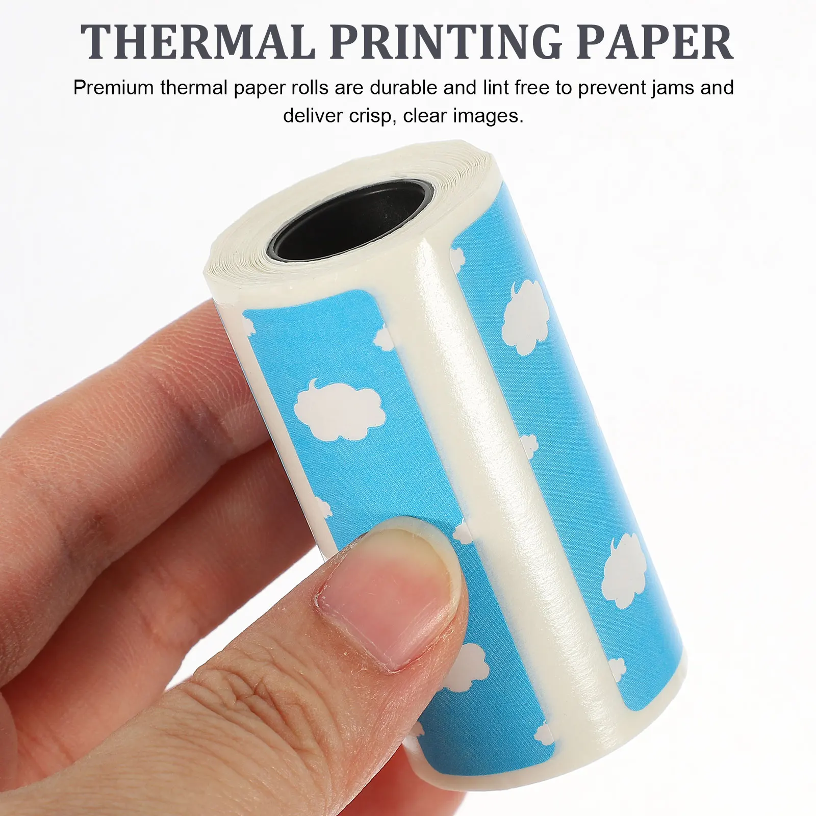 

Thermal Label for Instant Camera Print Photo Printer Smooth Clear Printing Home Office Supermarket Use for Camera