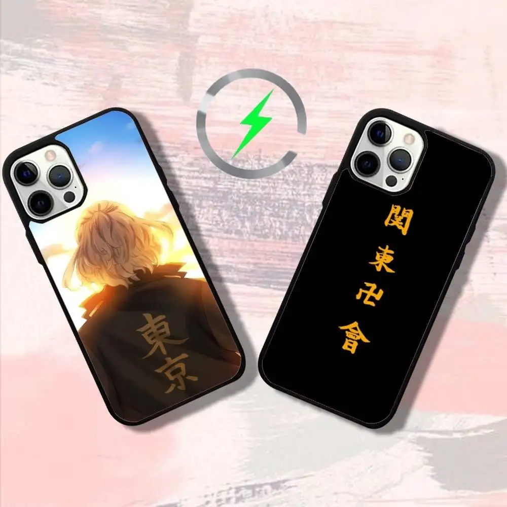 

T-Tokyos Anime R-Revengers Phone Case For iPhone 17,16,15,14,13,12,11,Pro,Max,Plus,Mini,SE4,E Magnetic Magsafe Wireless Charging