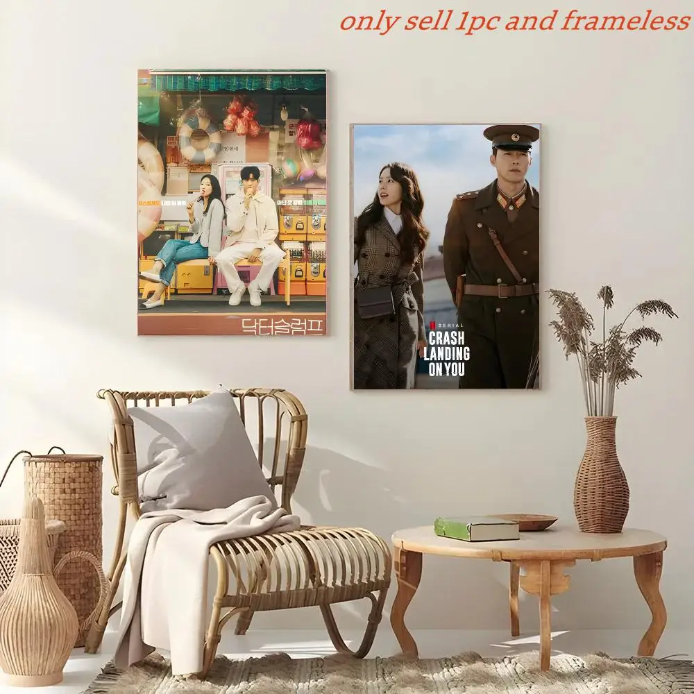 Crash L-Landing On You South Korean TV Drame Poster Painting And Print Wall Art Picture For Home Room Decor Gifts