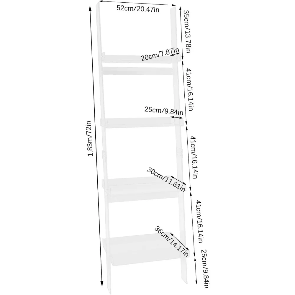 ชั้นวางหนังสืออะคริลิคขนาดใหญ่ทันสมัย - ชั้นวางหนังสือใส 4 ชั้น ดีไซน์โดดเด่น สำหรับจัดเก็บหนังสือในบ้านและสำนักงาน