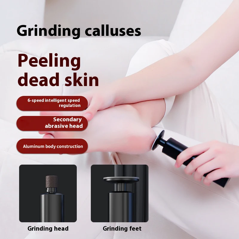 

Мощная перезаряжаемая пилка для ног с турбомодом и технологией защиты от ожогов для ухода за огрубевшей кожей