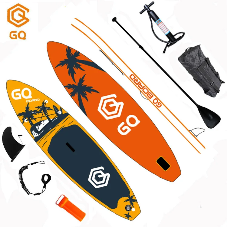 

BSCI Factory Wholesale Cheap Stand up Paddle Board Inflatable Isup GQ Board Soft Top Board with Six Accessories
