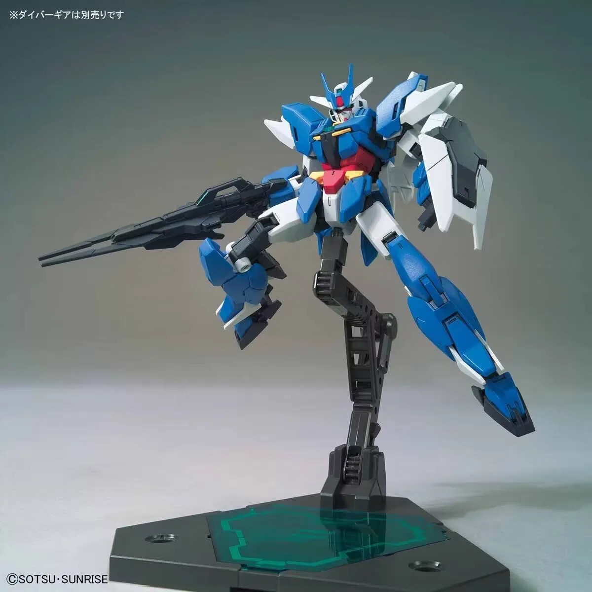 Original Bandai Gundam Anime Figur HGBD 1/144 Erde Gundam Bauen Taucher Re RISE R 01 Montage Modell Spielzeug Geschenke 13 cm