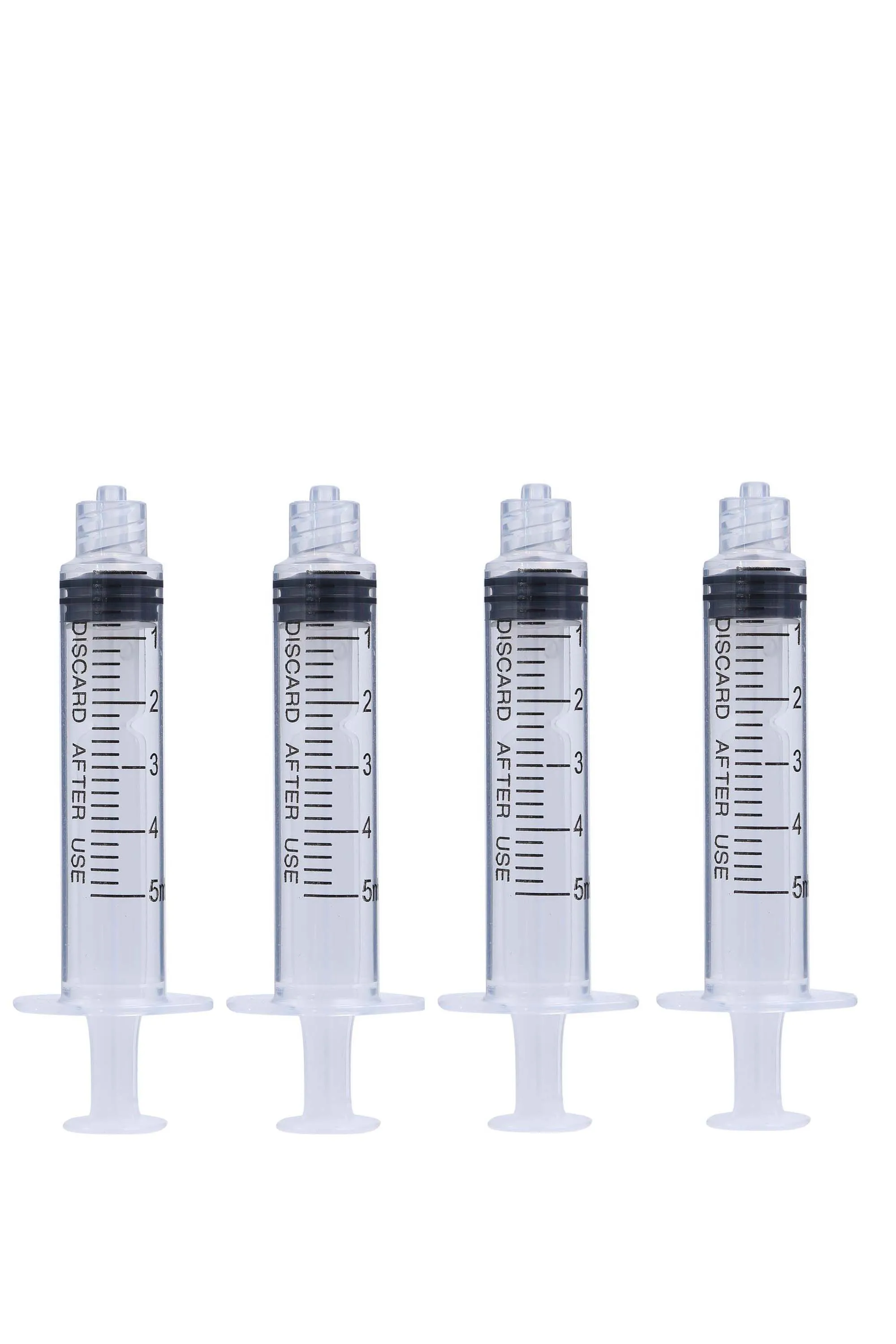 Imagem -05 - Seringa Descartável Luer Lock Adequada para Reabastecer Nutrientes de Medição Seringa Comum Embalagem Individual 05 ml 1ml 3m 5ml 10ml