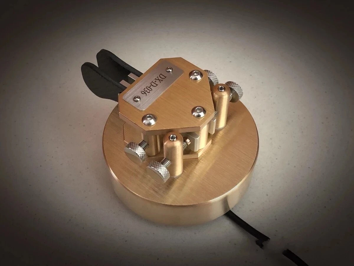 Morse Code CW Magnetic Iambic key 100% pure copper Magnetic return Paddles Morse Iambic key for Amateur Ham radio
