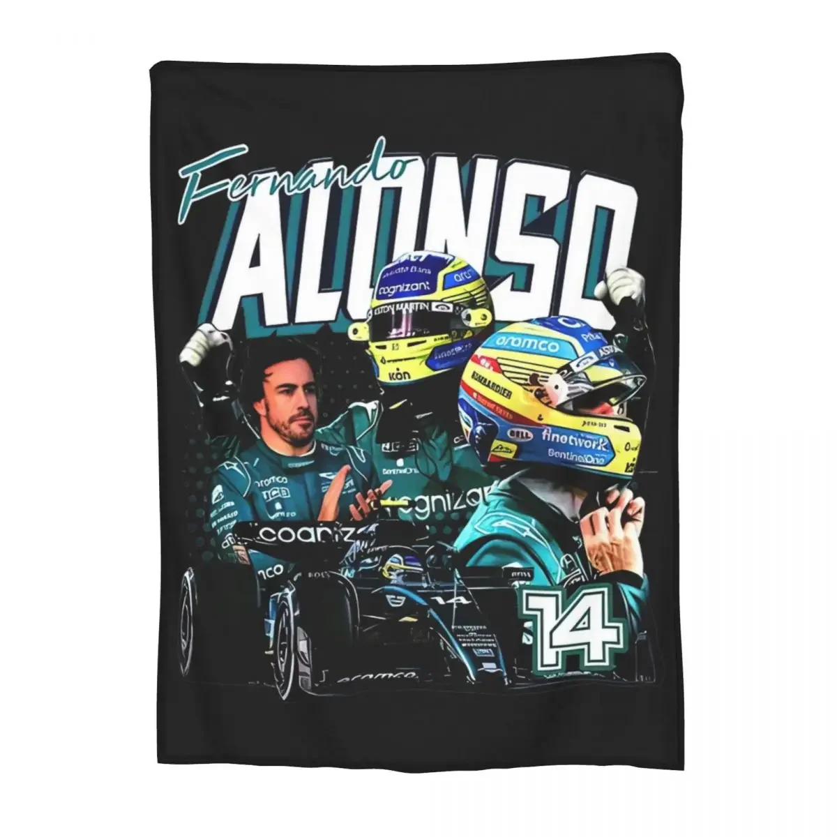 جوليا ألونسو-بطانية الفانيلا متعددة الوظائف ، طباعة ، فائقة النعومة ، للسرير ، الفراش ، السفر #2