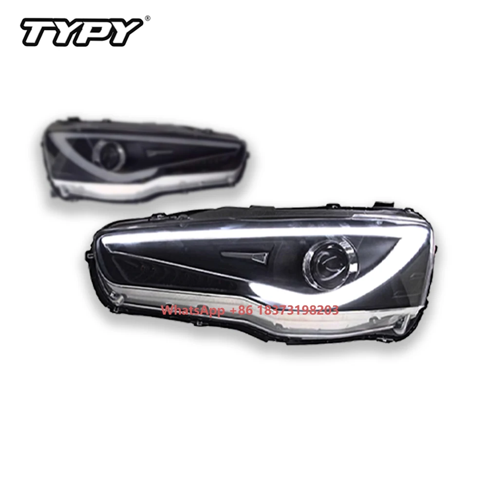 

TYPY Car Head Lamps for Lancer EX 2008-2016 Upgrade Modified LED Headlights Dynamic Turn Signal Lamp Car DRL