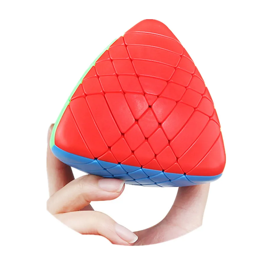 Shengshou 6x6 7x7 8x8 9x9 Dumplings Magic Cube Color Assembly Deformation Zongzi Tetrahedron Educational Cubo Magico Toy Gifts