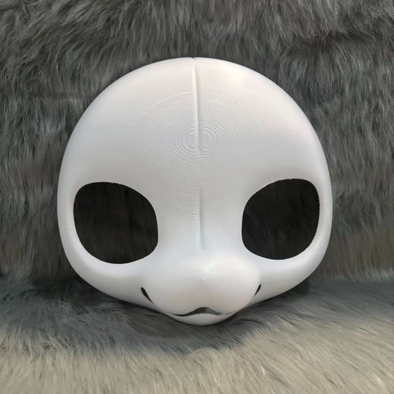 Fursuit Kemono Base Mask Animal Skull Felidae Head Shell Furry PLA Material 3DPrinted Skull Furry Head DIY Cosplay Anime Accesso