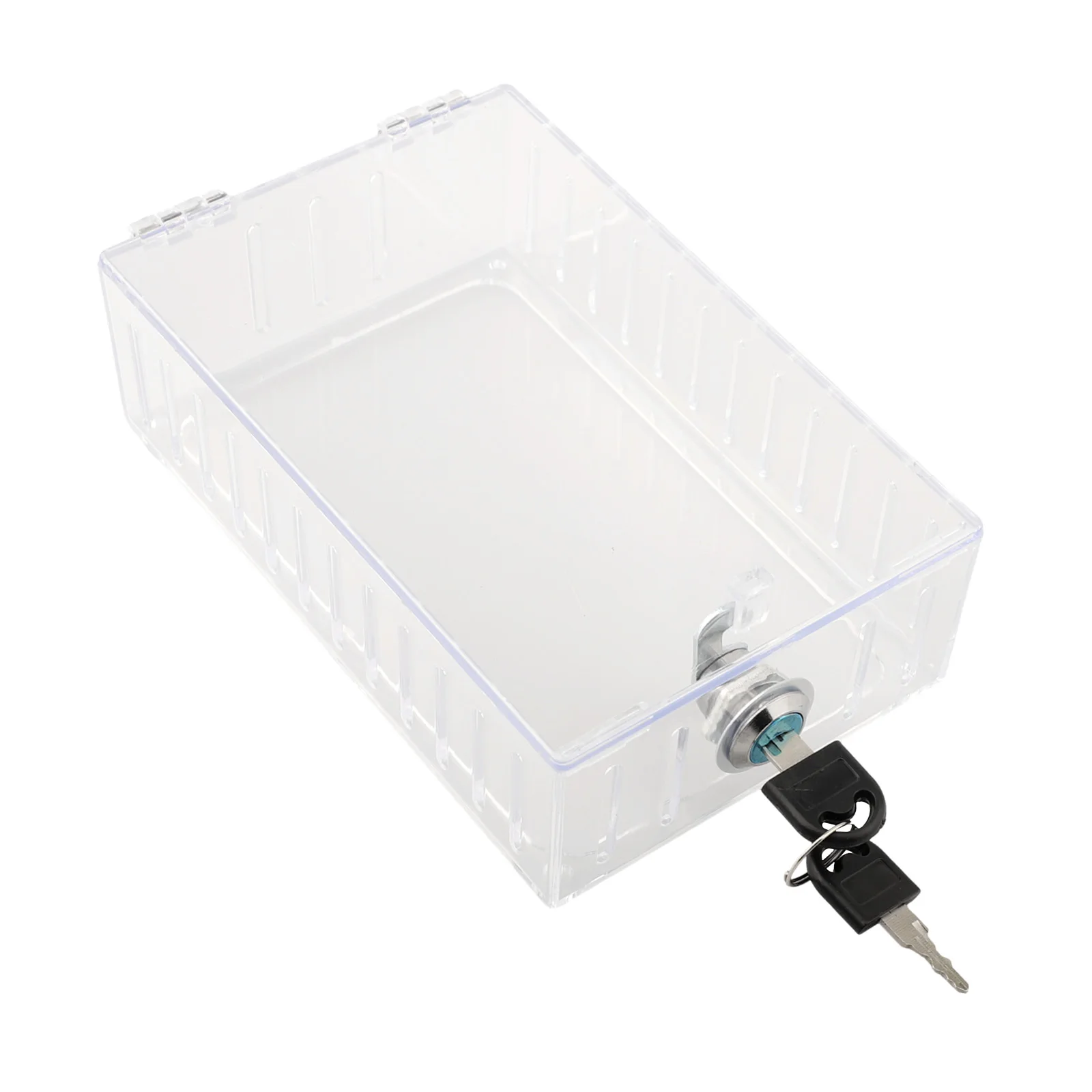Thermostat Key Lock Thermostat Lock Box Home Use High-quality PS Materials Includes 2 Keys Protect Your Thermostat