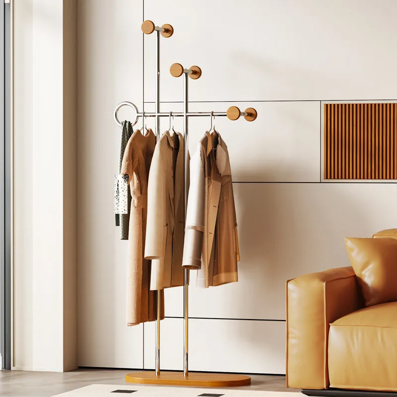 Cabinet Modern Coat Racks Evening Dress Bag Hanger Display Stores Coat Racks Wall Living Room Arara De Roupa Trendy Furniture