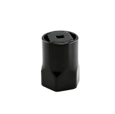 For Tire Changing Black Hex for Lock Nut Socket 54mm Socket Wrench 45 Carbon Steel 6-sided Design Heat Treated Steel